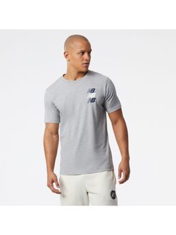 New Balance - Men's Athletic Grey T-Shirt