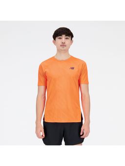 New Balance - Men's Orange T-Shirt