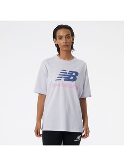 New Balance - Women's White T-Shirt