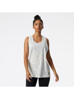New Balance - Women's White Tank Top