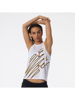 New Balance - Women's White Tank Top