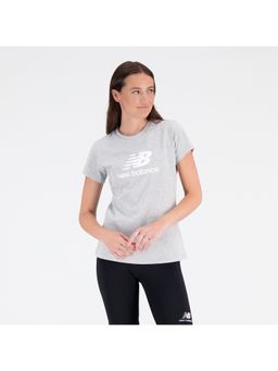 New Balance - Women's Athletic Grey T-Shirt