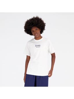 New Balance - Women's White T-Shirt