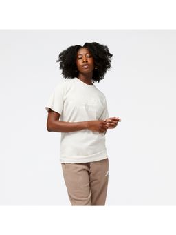 New Balance - Women's Off White T-Shirt