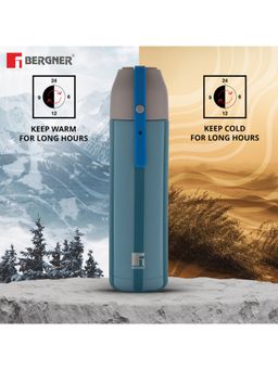Bergner - Walking Eleganza Thermosteel Hot and Cold 500ml Flask - Green