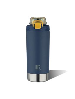 Bergner - Walking Gymmate Alpha Thermosteel Hot and Cold 720ml Flask, - Dark Blue