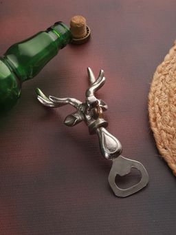 Trovea's - Silver Stag Elegance: Premium Deer Bottle Opener