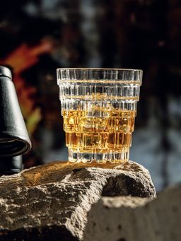 Trovea's - Crystal Helix Whiskey Glass - Italian Crystal - Set of 6