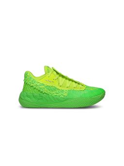 Puma - Unisex Green MB.05 Lo Flourish Basketball Shoes