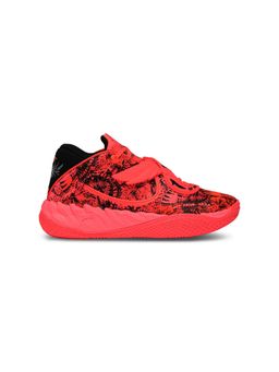 Puma - Unisex Red MB.05 Flutter Basketball Shoes