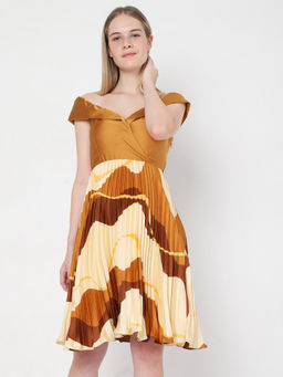 VERO MODA - Women Abstract Casual Dress