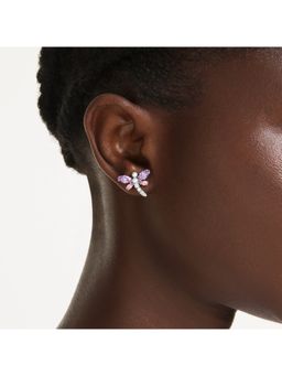SWAROVSKI - Ariana Grande Dragonfly, Multicolored, Rhodium Plated Stud Earrings