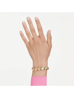 SWAROVSKI - Mixed Cuts, Multicolored, Gold-Tone Plated Bracelet