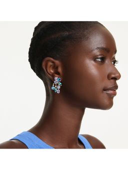 SWAROVSKI - Gema Multicolored, Gold-Tone Plated Earrings