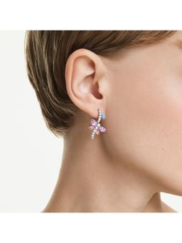 SWAROVSKI - Ariana Grande Mixed Cuts, Dragonfly, Rhodium Plated Drop Earrings