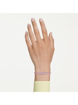 SWAROVSKI - Matrix Gradient of Round Cuts, Rhodium Plated Bracelet