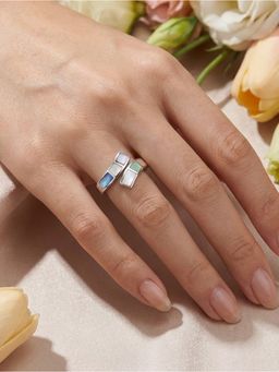 925 SILLER - The Spectrum Horizon Ring
