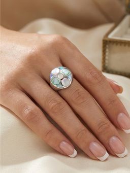 925 SILLER - The Chroma Inlay Ring
