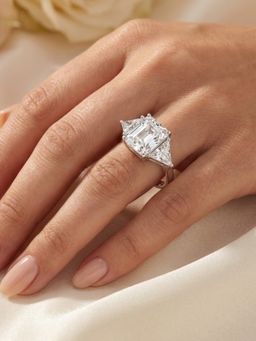 925 SILLER - The Architectural Statement Ring