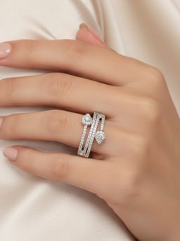 925 SILLER - The Eternal Embrace Wrap Ring