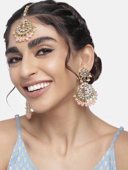 Peora - Gold Plated Kundan and Pearl Jewellery for Women