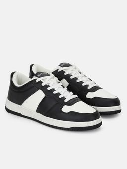 United Colors of Benetton - Men Black Lace-up Sneakers