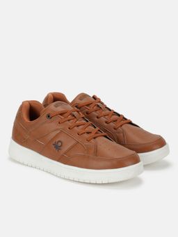 United Colors of Benetton - Men Brown Lace-up Sneakers