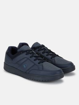 United Colors of Benetton - Men Navy Blue Lace-up Sneakers