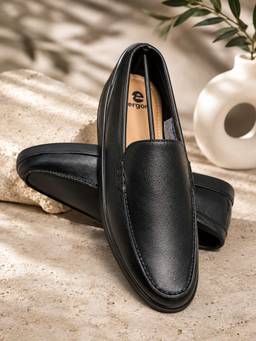 ERGON - Aristo Men Black Loafers