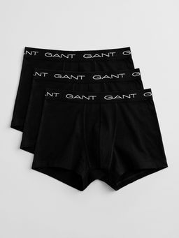GANT - Men Black Boxer Trunks (Pack Of 3)