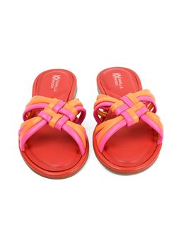 Vanilla Moon - Women Liberty Red Slip On Open Toe