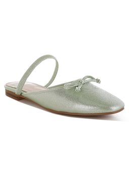 Rag & Co - Women Glitter Green Slip On Ballerina