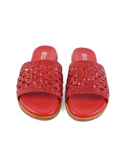 Vanilla Moon - Women Sian Red Slip On Open Toe
