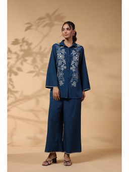 STIL-O-STITCH - Blue Colour Shirt with Pant