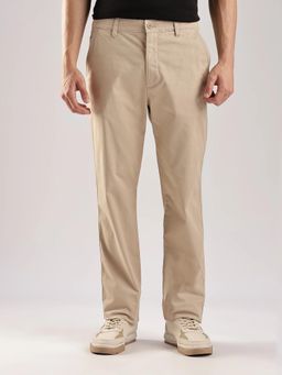 Calvin Klein - Relaxed Fit Solid Mid Rise Trouser