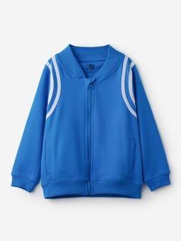 The Souled Store - Original Novel Blue Boys Cotton Varsity Jacket