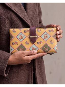 Chumbak - Mustard Goa Fiesta Long Wallet