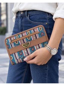 Teal by CHUMBAK - Botanical Bail Long Wallet