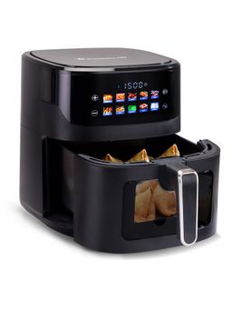 Wonderchef - Evita Digital Air Fryer, 1600W, 6.5 L, 10 Pre-set, Non-stick Basket, Fry, Bake, Grill