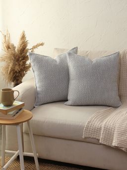 House This - Cushion Cover Vindhya Light Blue