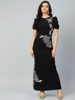AAREIN - Women Embroidered Maxi Dress