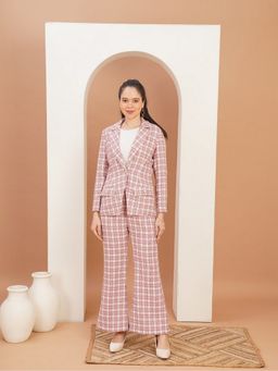 Dodo & Moa - Rose Tweed Power Co-Ord Set