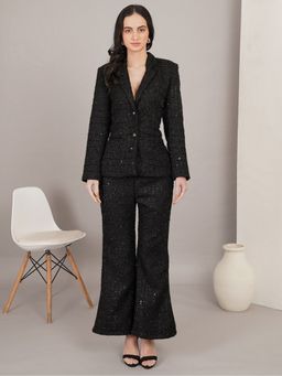 Dodo & Moa - Noir Vogue Tweed Co-Ord Set