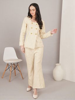 Dodo & Moa - Honey Pearl Tweed Co-Ord Set