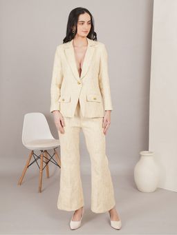 Dodo & Moa - Vanilla Pearl Tweed Co-Ord Set