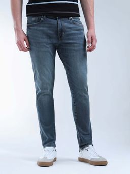 Flying Machine - Jackson Skinny Fit Mrtf Jeans-Blue