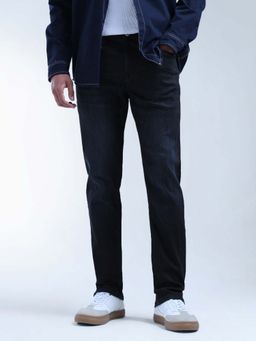 Flying Machine - Slash Slim Straight Fit Light Washed Jeans-Blue