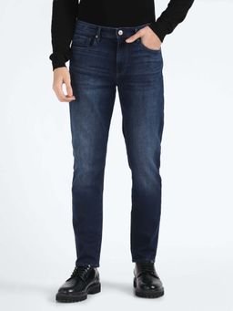 Flying Machine - Slash Slim Straight Fit Jeans-Blue