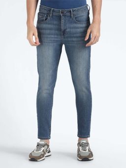 Flying Machine - Morrison Skinny Cropped Fit Jeans-Blue