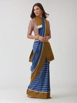 Fabindia - Cotton Ikat Weave Sari